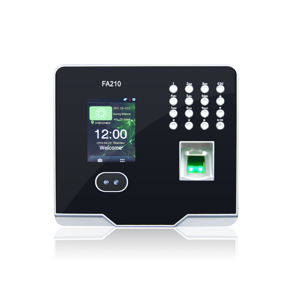 Máy chấm công vân tay và khuôn mặt FA210 Plus