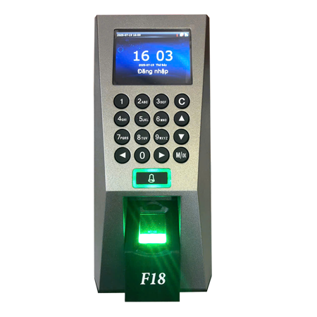 Máy chấm công vân tay F18